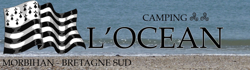 Camping de l'océan, bretagne sud, Morbihan (56)